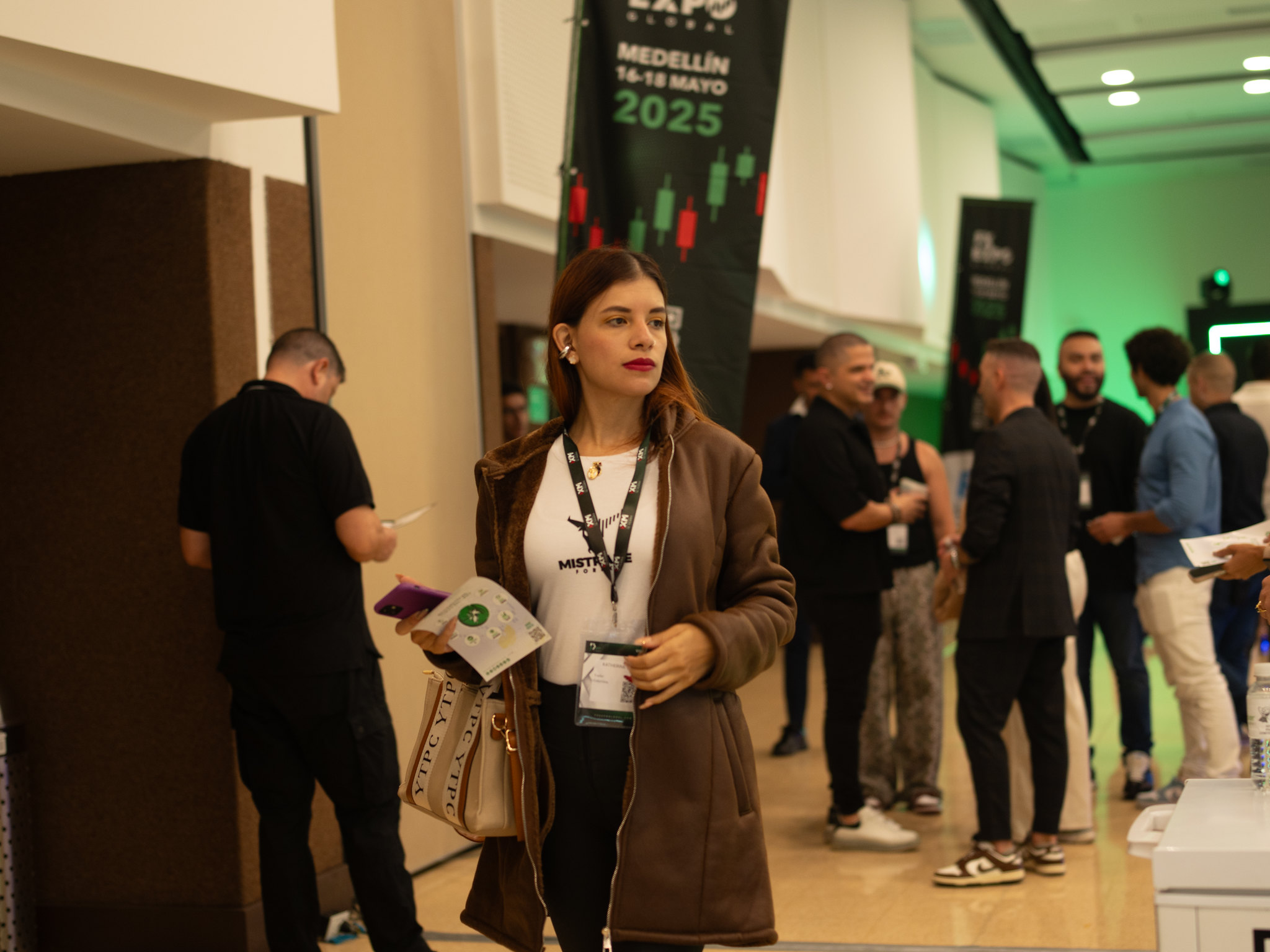 FX Expo floor in motion