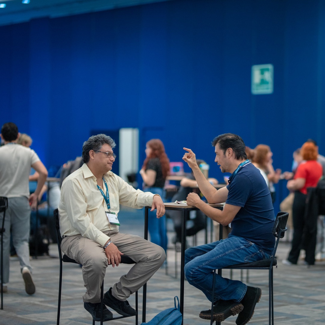 Networking lounges at the Expo